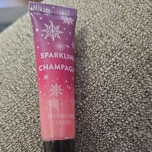 Bath & Body Works Sparkling Champagne Lip Gloss - Purple and Pink